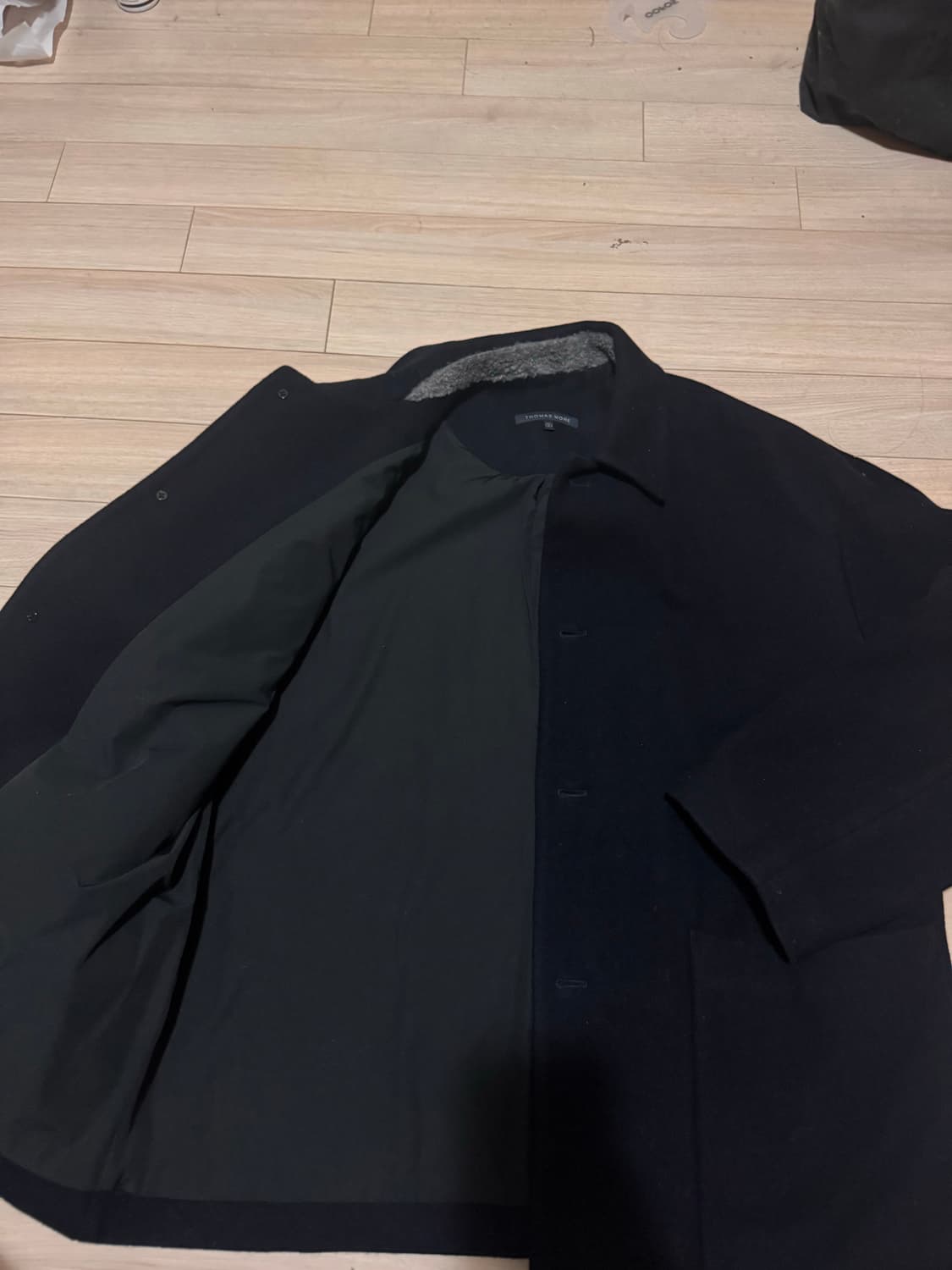 토마스모어 TD3-JK01 오픈카라 자켓 네이비 S 상품이미지5