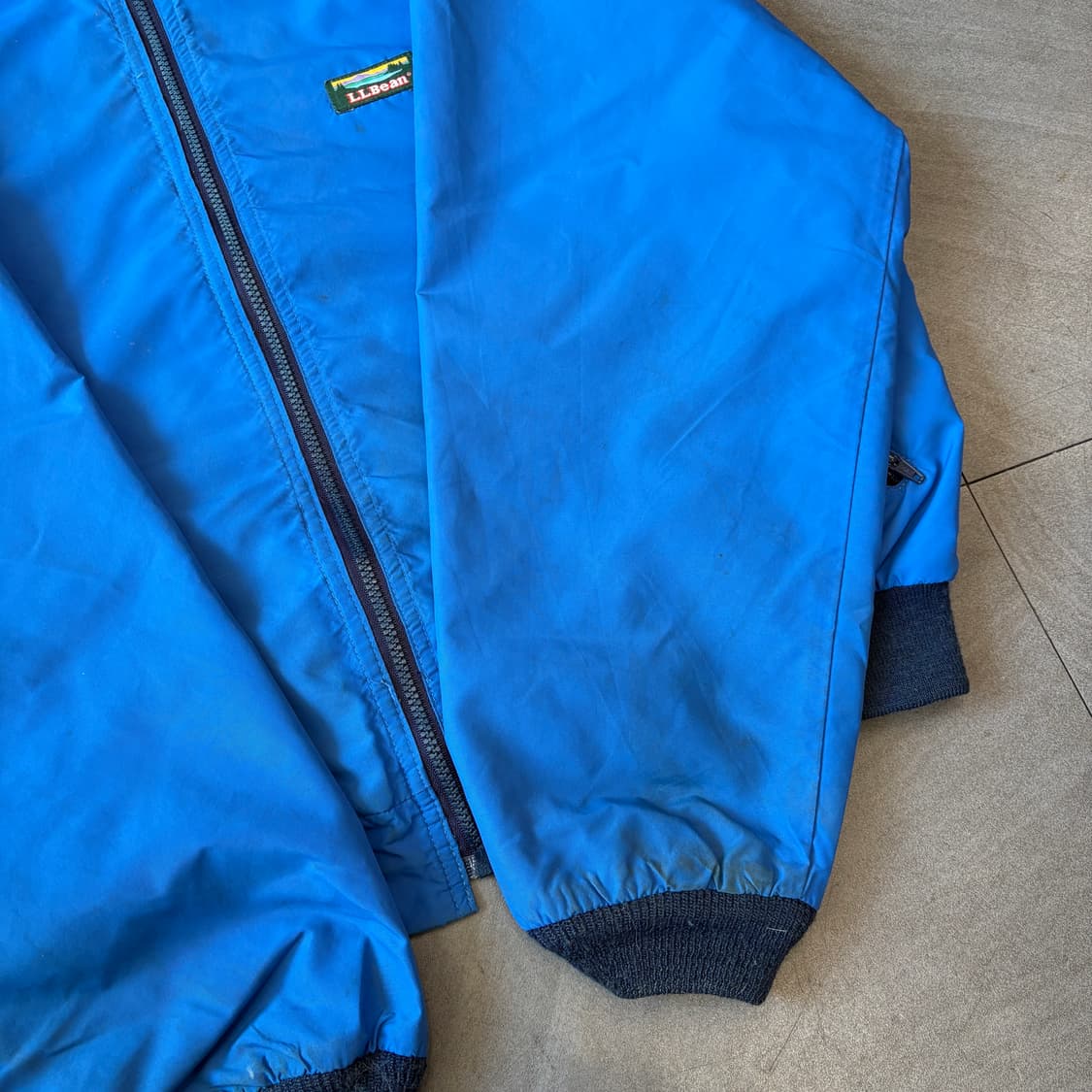 90s L.L.bean blue 90년대 엘엘빈 쓰리 시즌 블루 웜업 자 상품이미지6