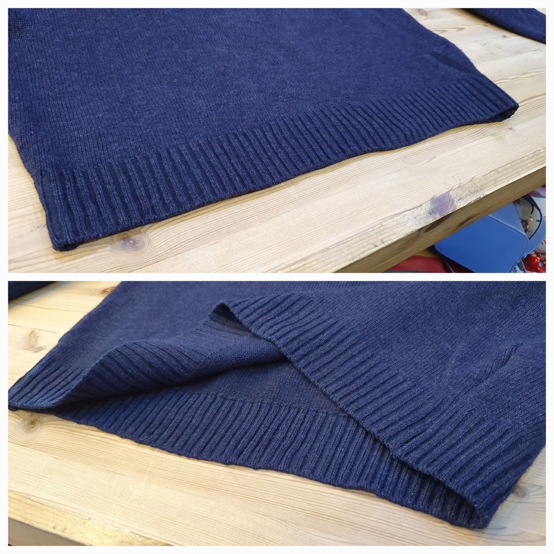 100.빈폴 반집업 니트 상품이미지5