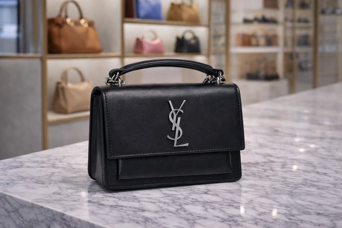 [S급] 생로랑 선셋백 미니 은장 숄더백 판매합니다!!! 상품이미지1