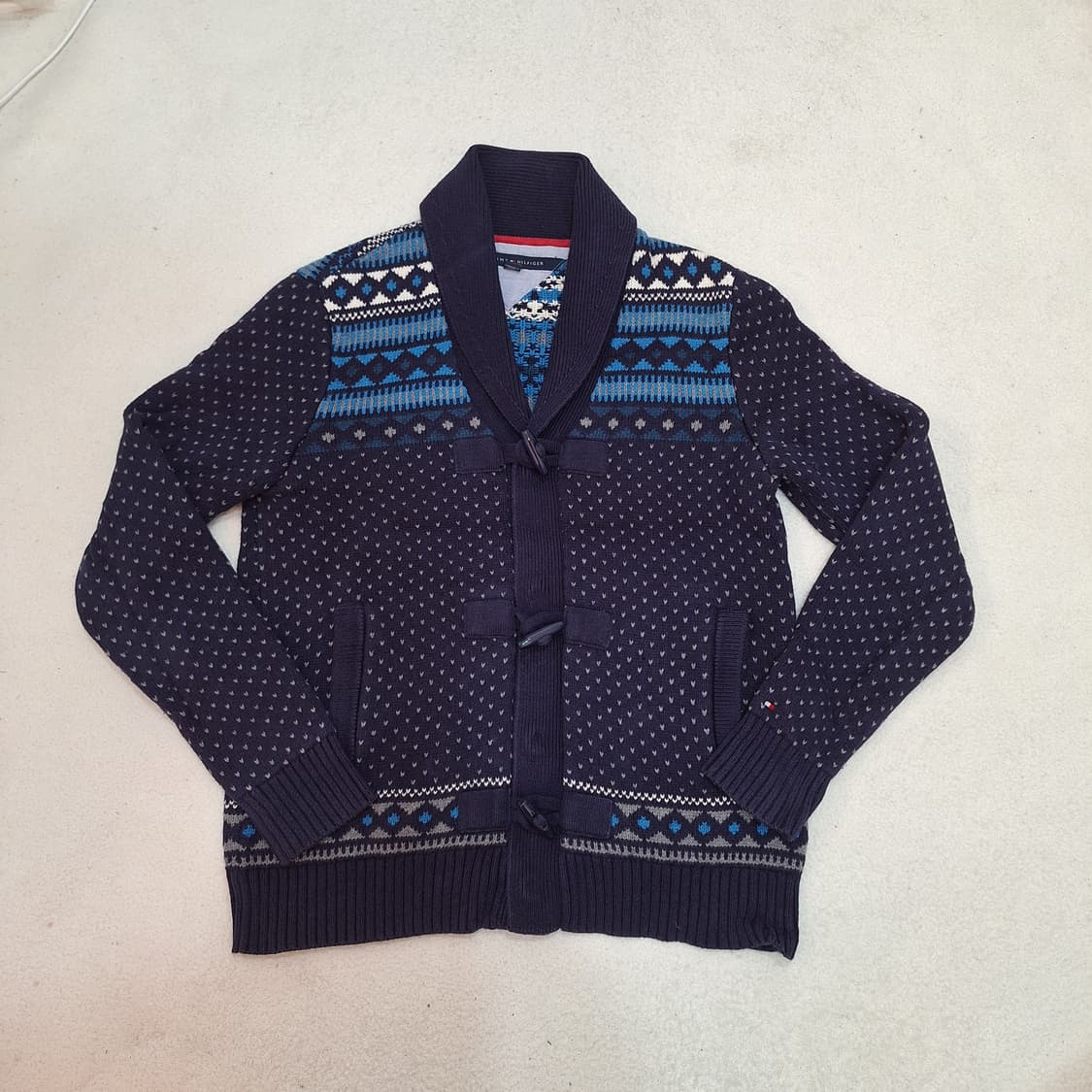타미힐피거  노르딕패턴가디건S 상품이미지1