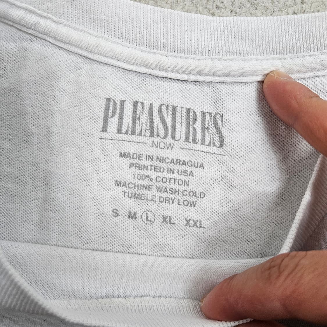 플레져스 구토 반팔 L 상품이미지3