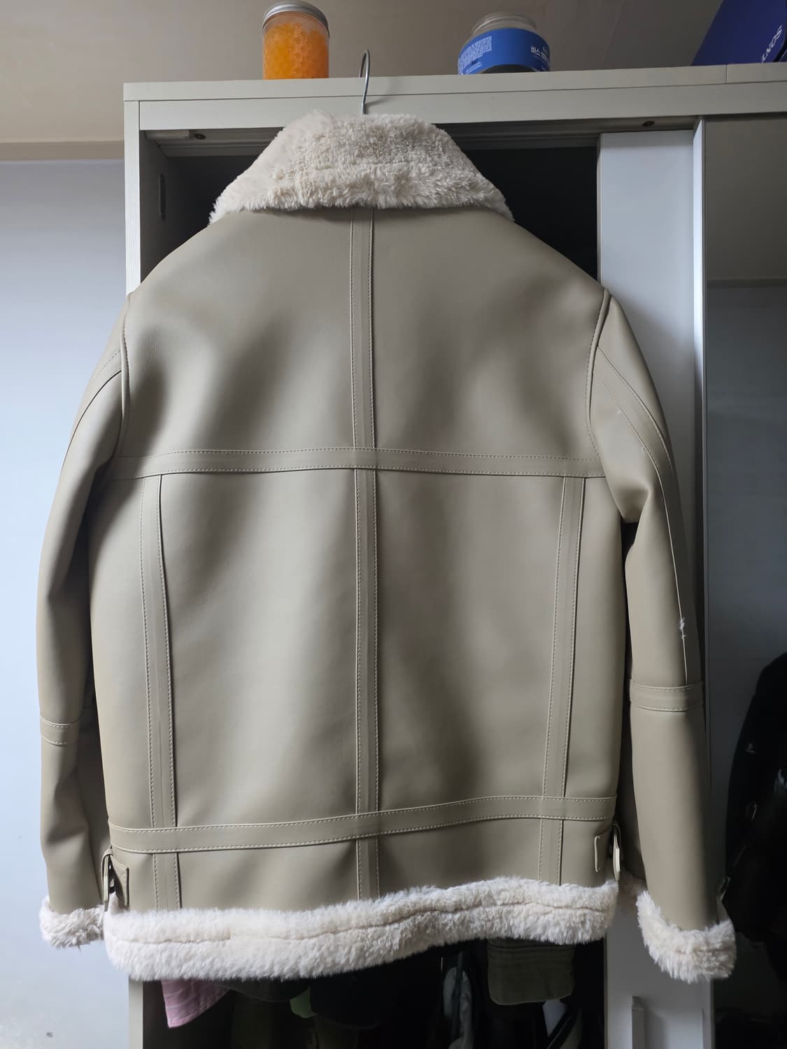 도프제이슨 솔리드 무톤 자켓 상품이미지2