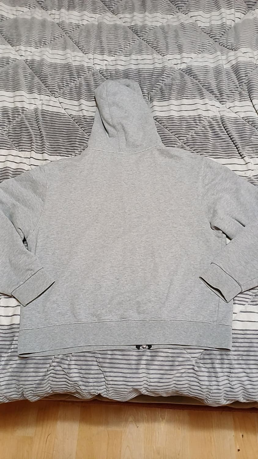 우알롱 오버핏 후드집업 105 여성88 가슴60 기장64 상품이미지4