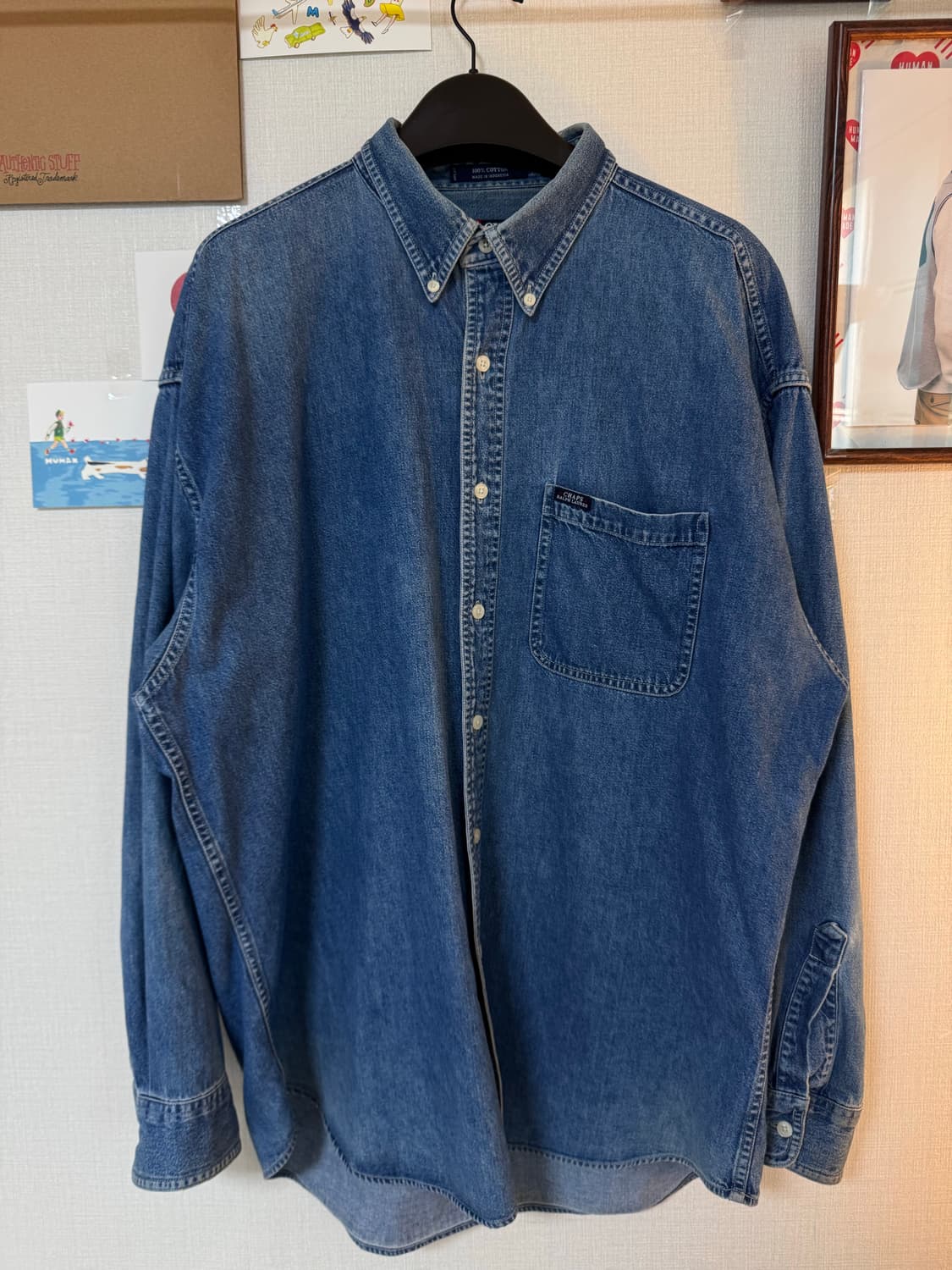 [XL]폴로 랄프로렌 챕스 중청 데님 셔츠 상품이미지1
