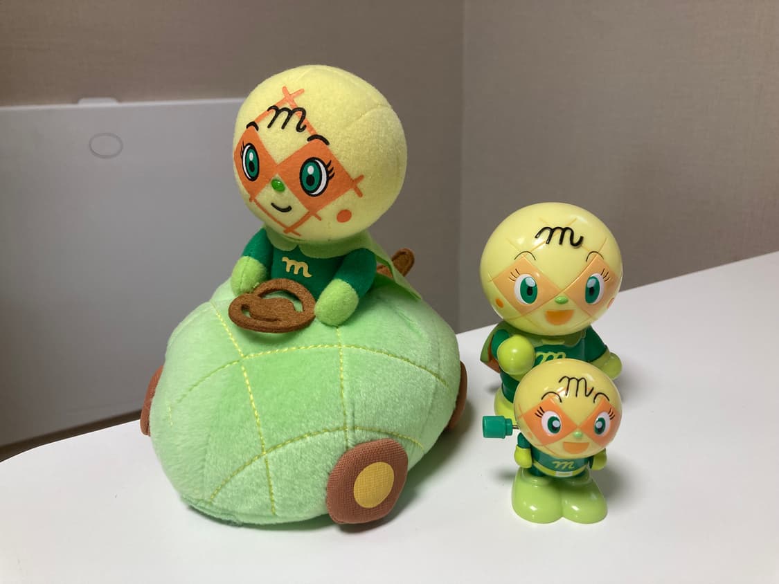 호빵맨 메론빵소녀 피규어 인형 상품이미지1