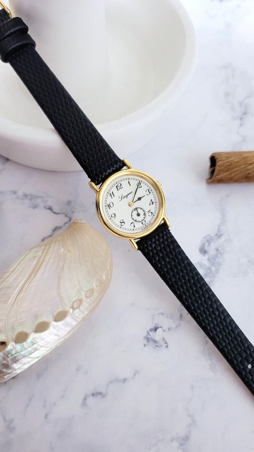 정품 론진 150주년 스몰세컨즈 쿼츠 시계 상품이미지4