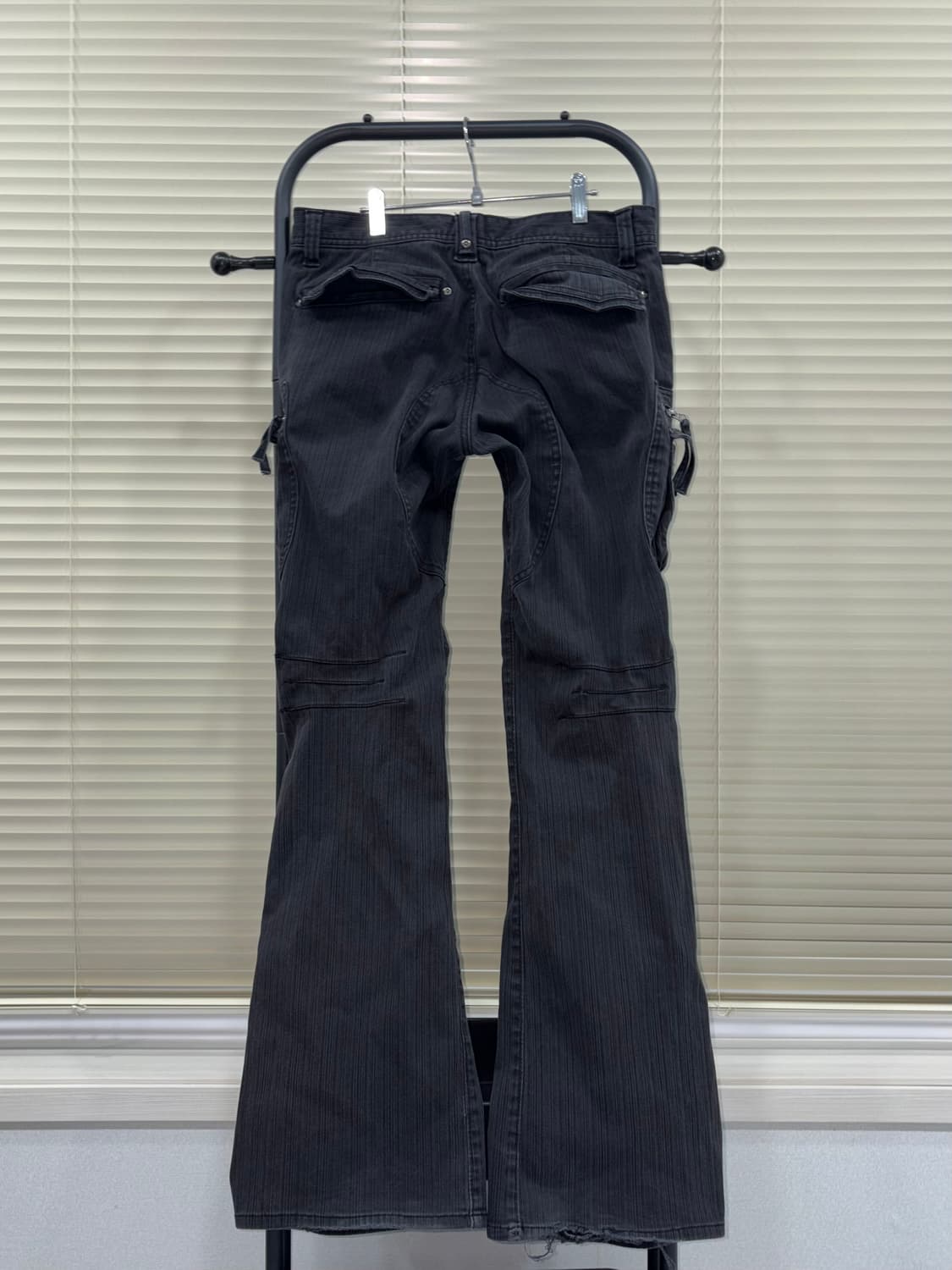 Bee Bell 카고 플레어 데님 팬츠 상품이미지2