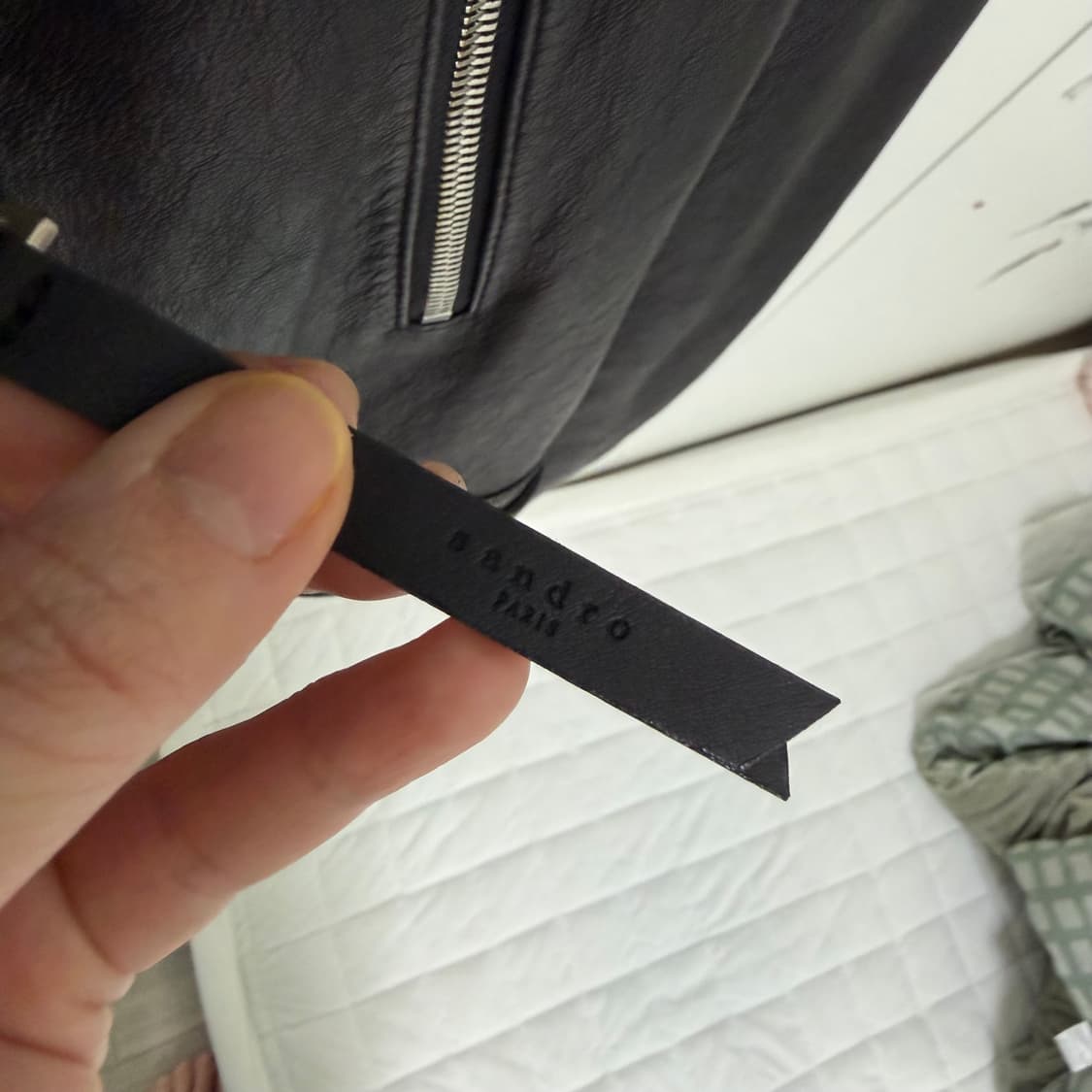 [상태최상] 산드로 양가죽 가죽자켓 43호 (정가 99만) 상품이미지4