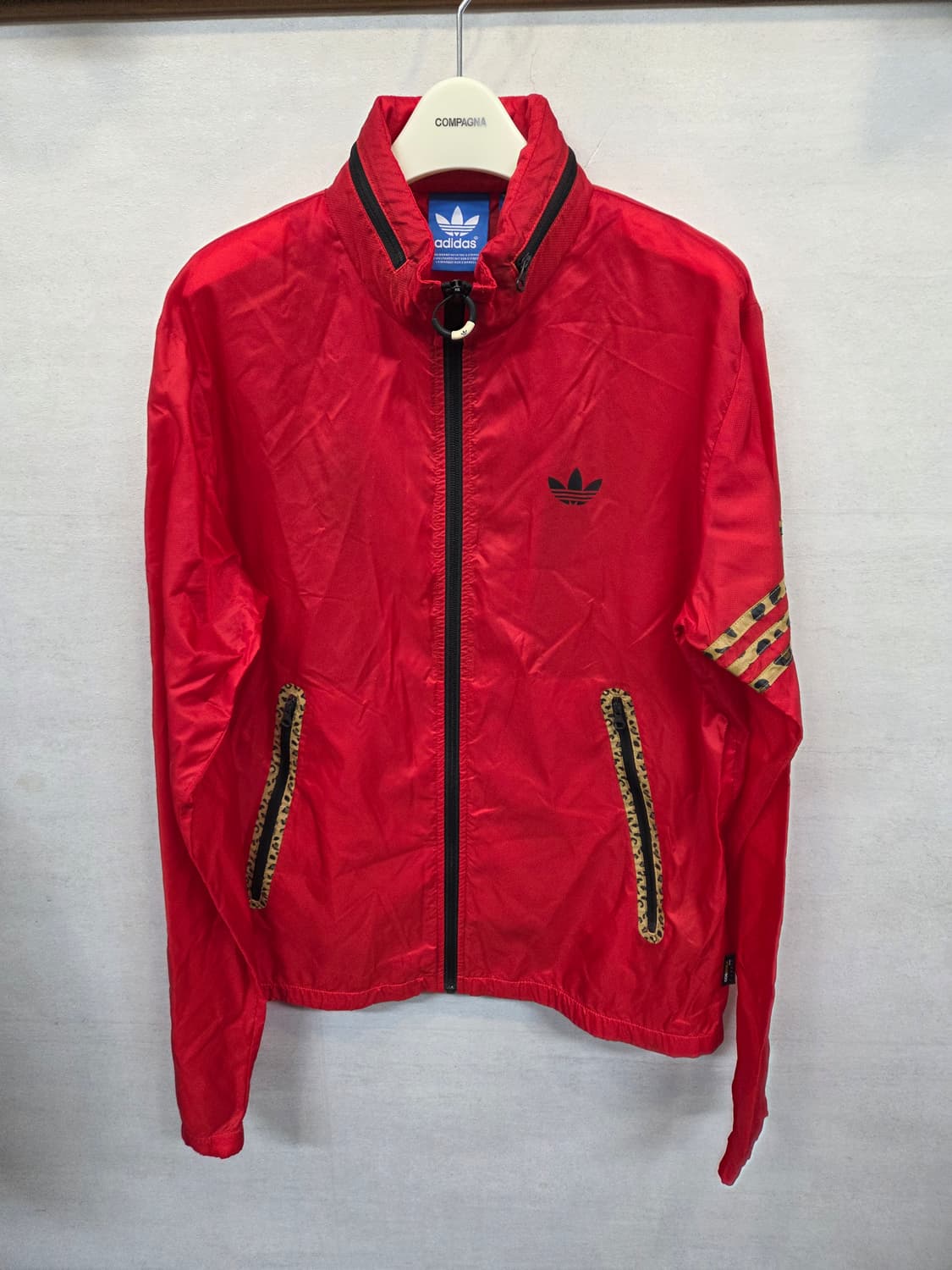 아디다스 코듀라 빅트레포일 레오파드 초경량 바람막이 자켓 95 상품이미지1