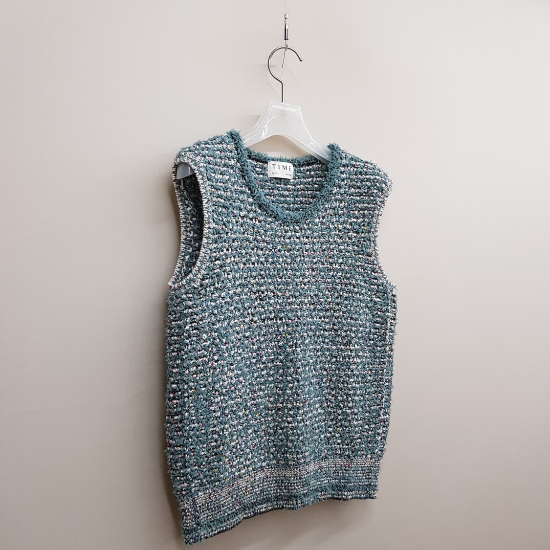 한섬 타임 2021 트위드 니트 베스트 F사이즈 상품이미지3