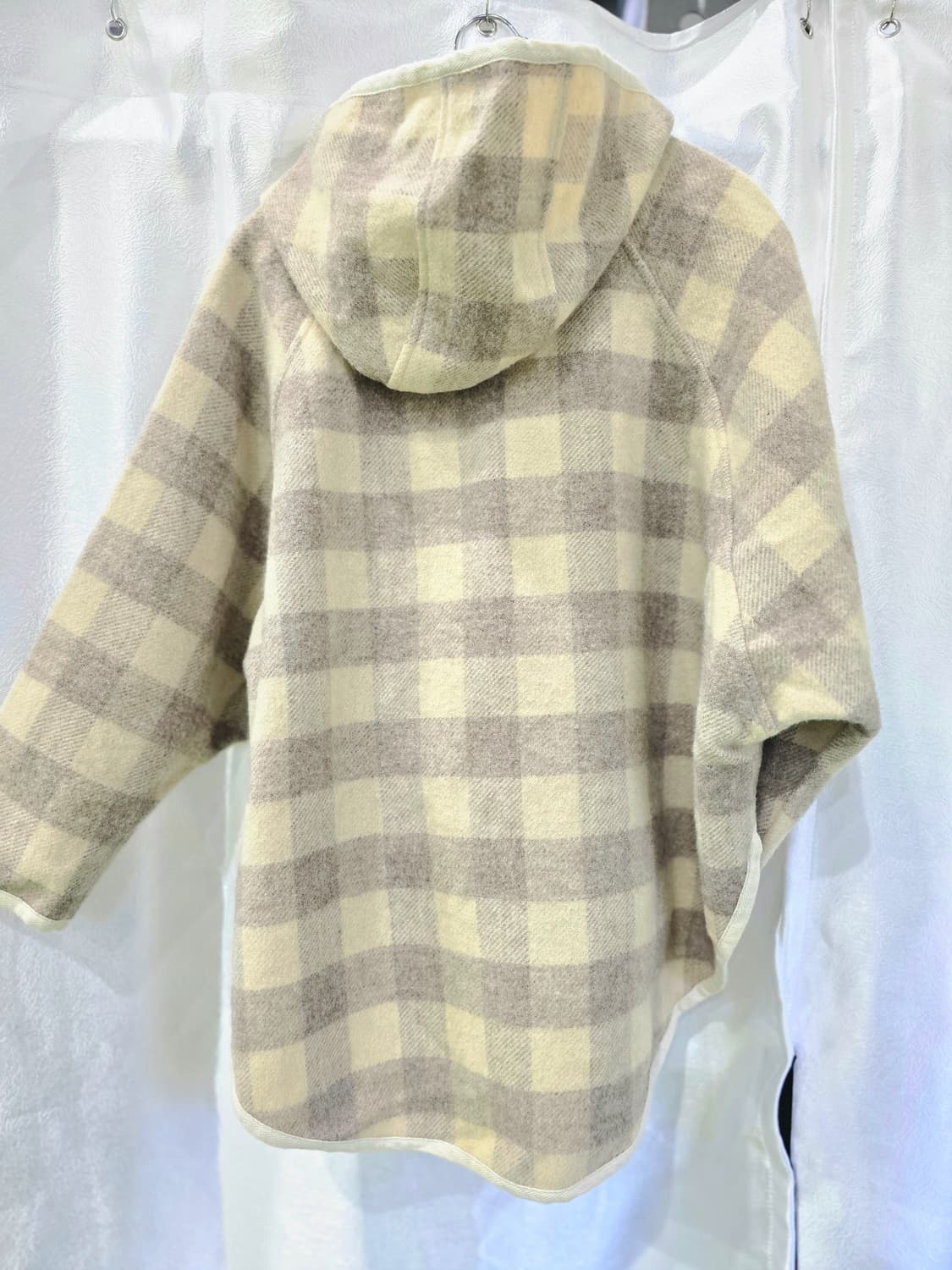 울리치 체크 후드 판쵸 케이프 미국 브랜드 상품이미지5