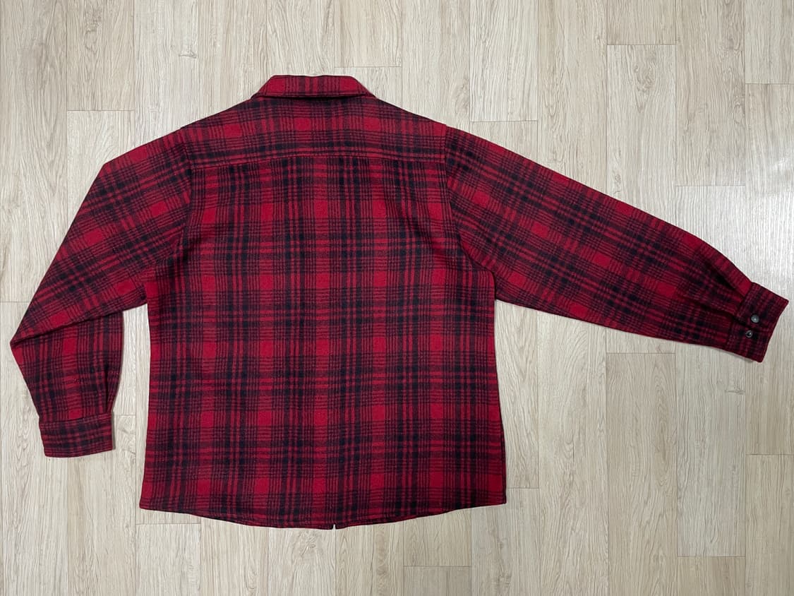 100) 울리치 레드&블랙 체크 자켓 상품이미지2