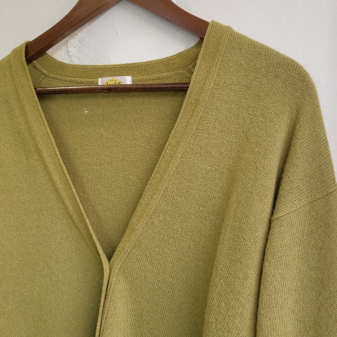 My own selection 라임그린 울가디건 상품이미지6