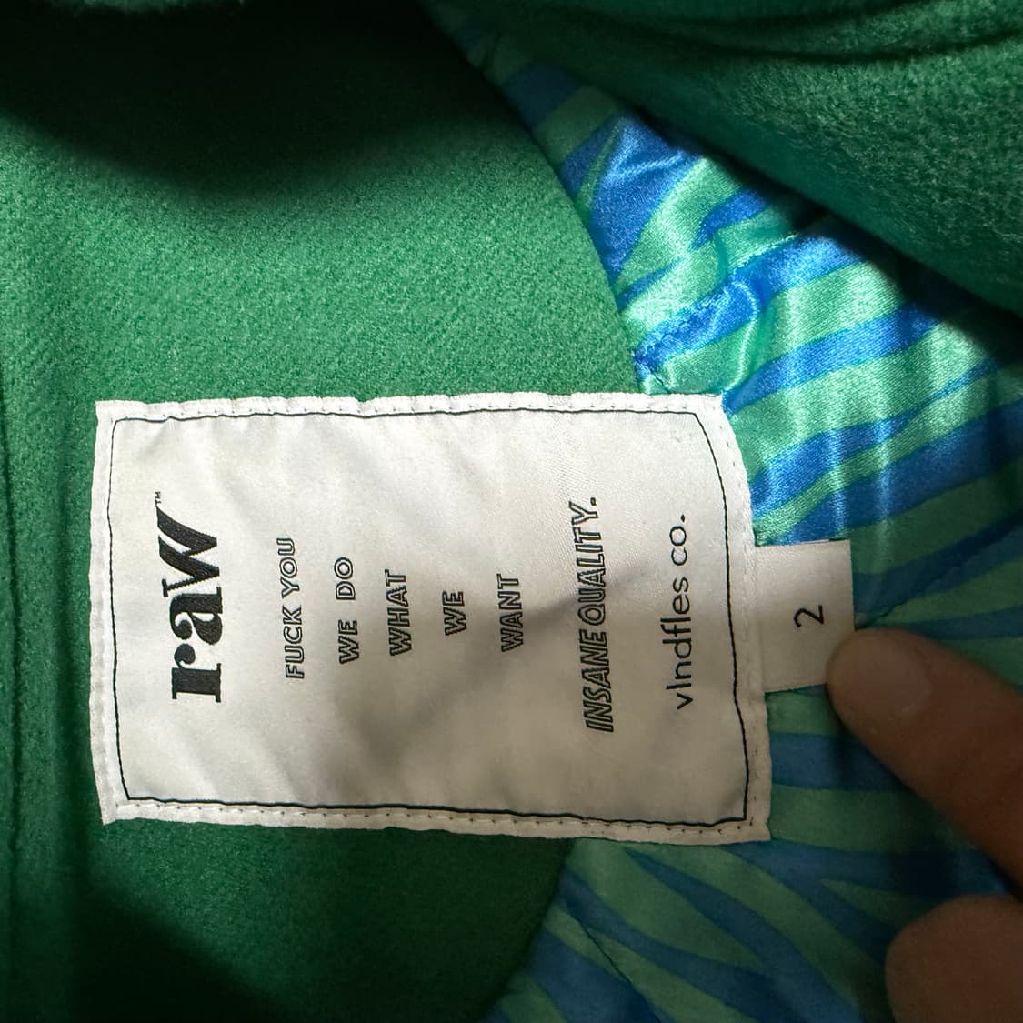 [2] 블라인드파일즈 바시티 그린 상품이미지3