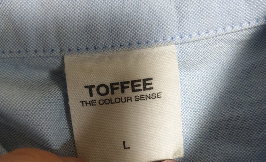 토피 옥스퍼드 셔츠 블루 (L) 상품이미지2