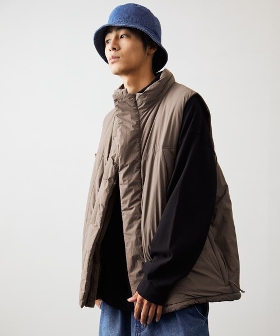 프릭스스토어 프리마로프트 다운베스트 L 다이와피어 상품이미지5