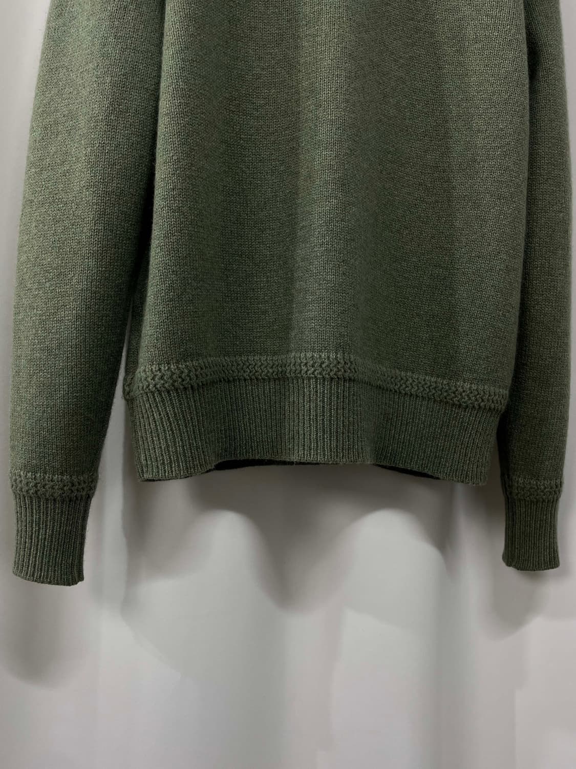 폴로 랄프로렌 올리브 램스울 유틸리티 니트 스웨터 상품이미지8