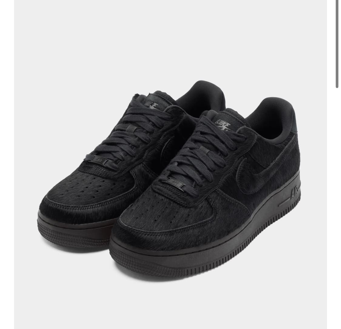 나이키 에어포스 올블랙 280 (진짜 2시간 신은 상품) 상품이미지2