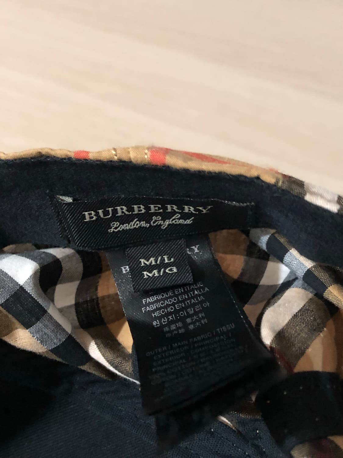 버버리 런던 볼캡 M/L 상품이미지2