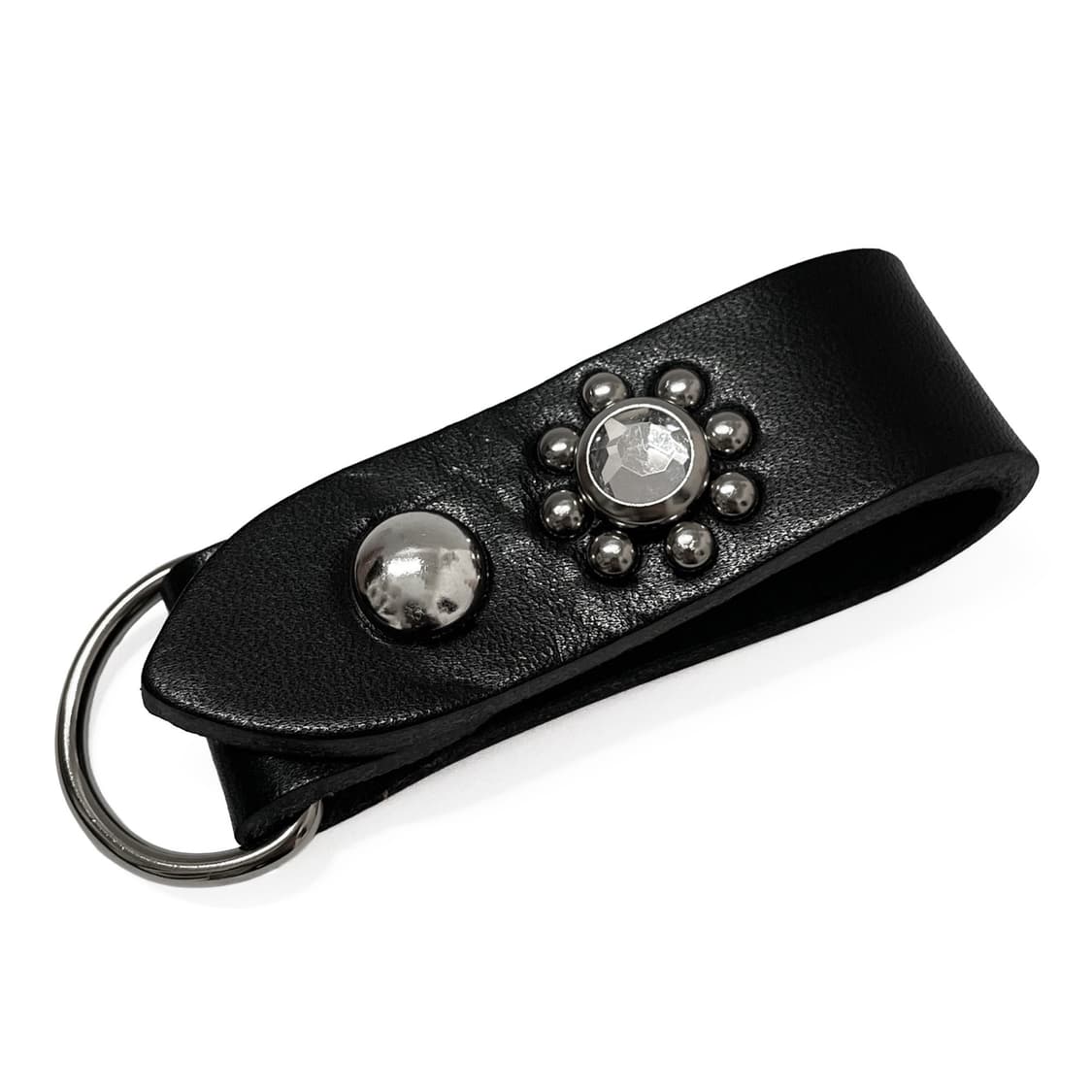 스탠다드 리벳 레더 키링 상품이미지1