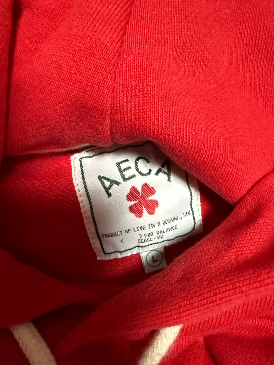 에이카 화이트 키켓 후드티 상품이미지2