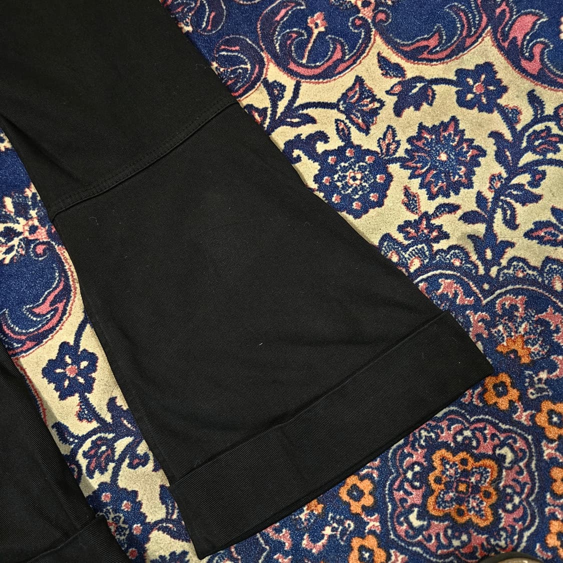 넘버투애니원(No.21) 블랙진 세미 와이드 롤업 부츠컷 28 상품이미지3