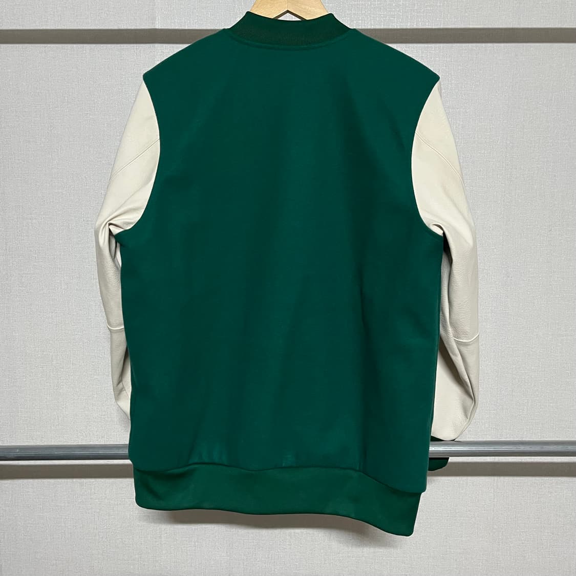 아디다스 그린/아이보리 바시티 자켓 L 상품이미지2