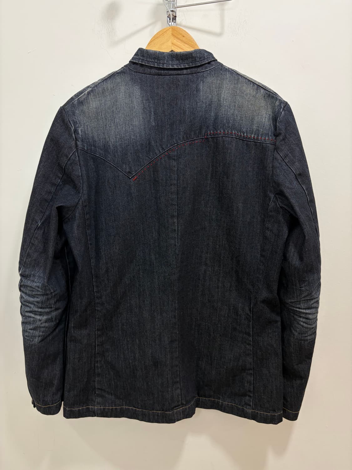 00s 리바이스 트라우스 투웨이 데님 라이더자켓 상품이미지10