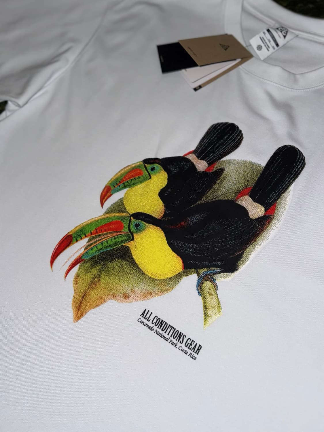 [XXL] 나이키 ACG 드라이핏 그래픽 프린티드 티셔츠 화이트 상품이미지2