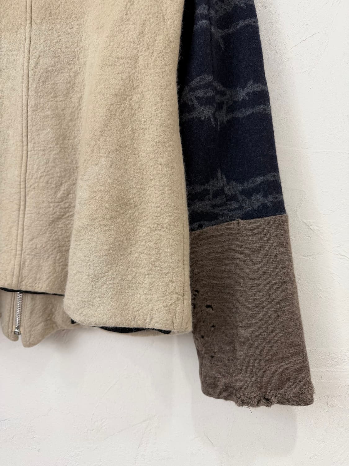 언더커버 96AW 와이어기 축융울 자켓 상품이미지6