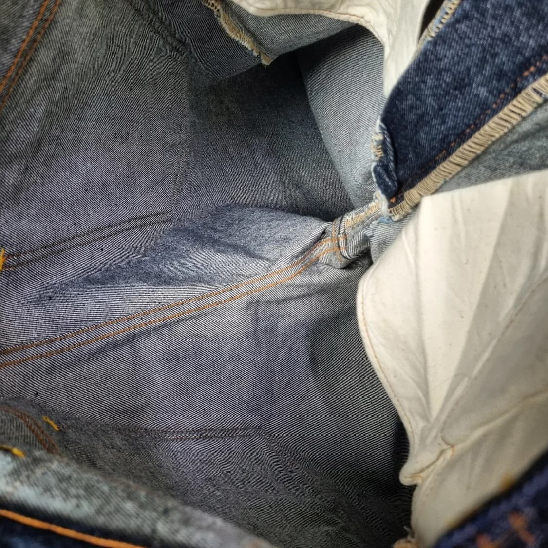 90s jpn Evis(u) 초기형 부츠컷 데드스탁 32/32 상품이미지5