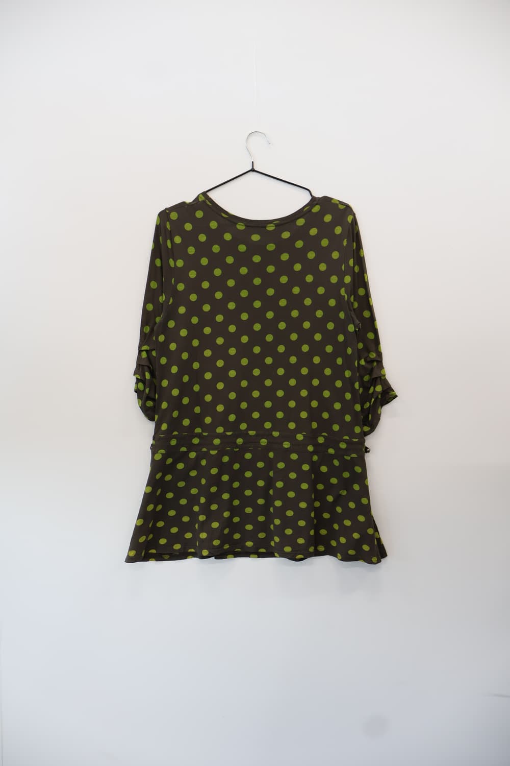 Jpn Brown Dotted Mini Onepiece 상품이미지4