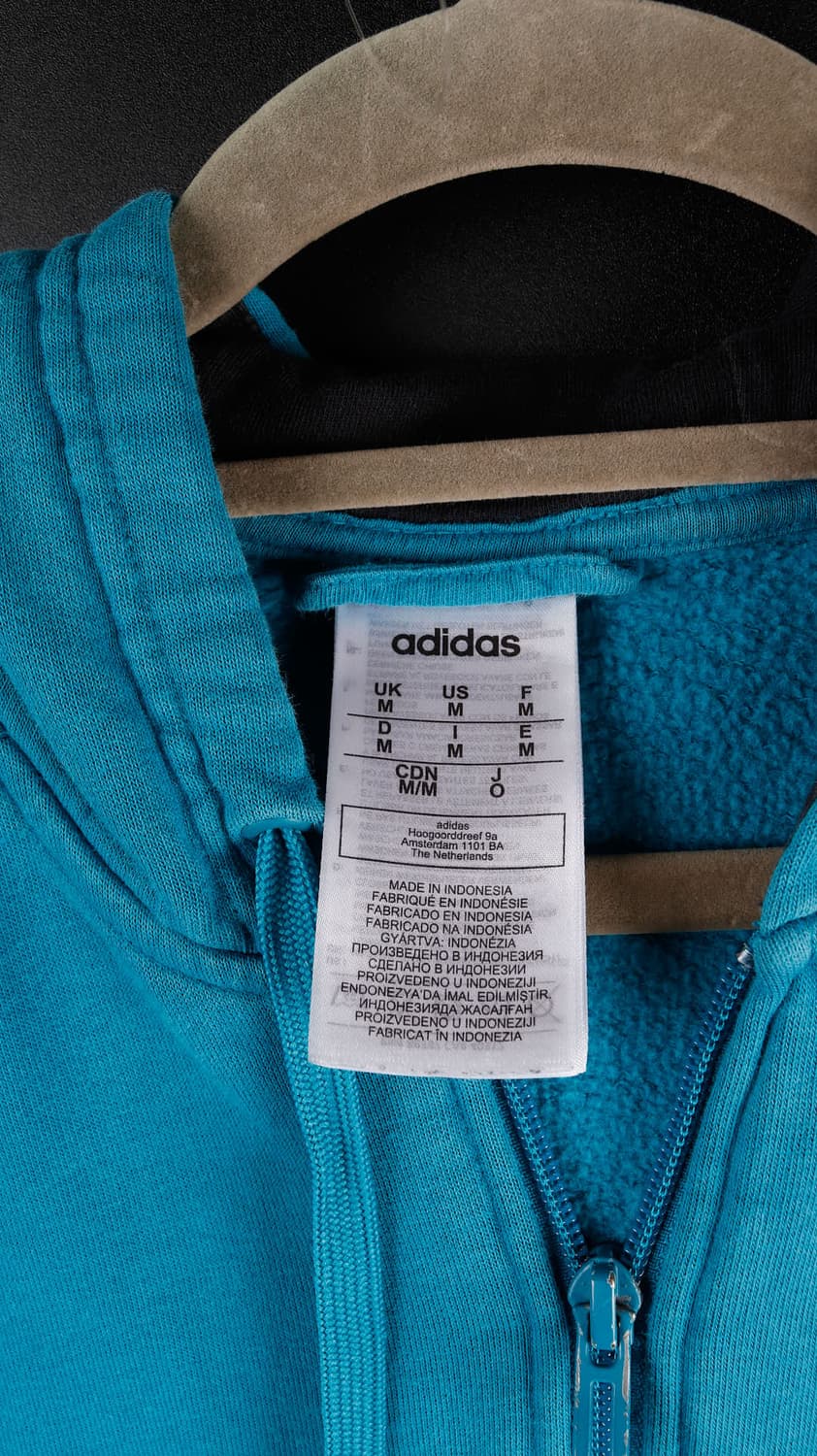 아디다스 블루블랙 스포츠 쟈켓 상품이미지2