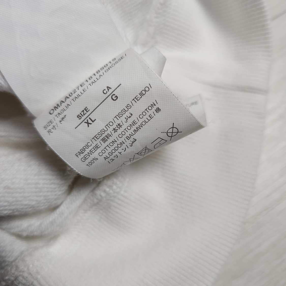 오프화이트 2020FW 후드티 XL 상품이미지7