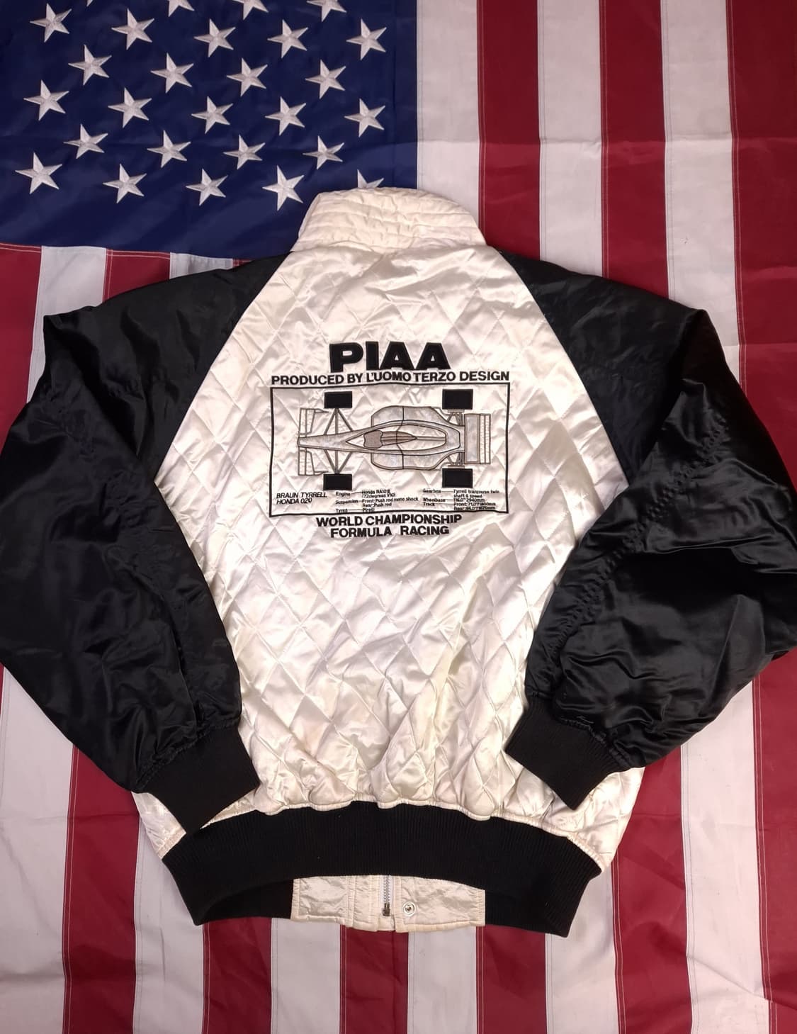 오리지날 80's 일본판 PIAA 모터스포츠 레이싱 자켓 상품이미지1