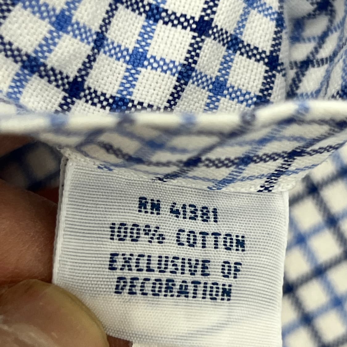 폴로 랄프로렌 버튼 다운 체크 셔츠 XL 상품이미지8