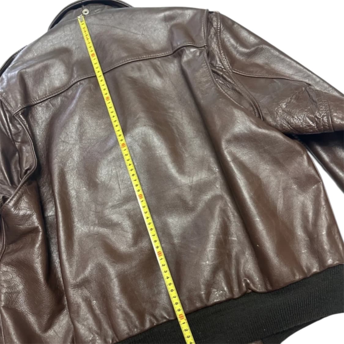 (소가죽) 빈티지 레더 자켓 상품이미지2