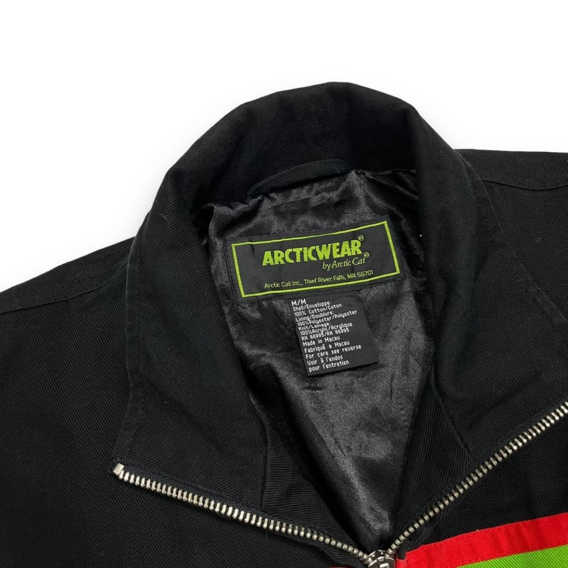 Arctic cat 시그니처 로고 빈티지 레이싱 자켓 상품이미지5