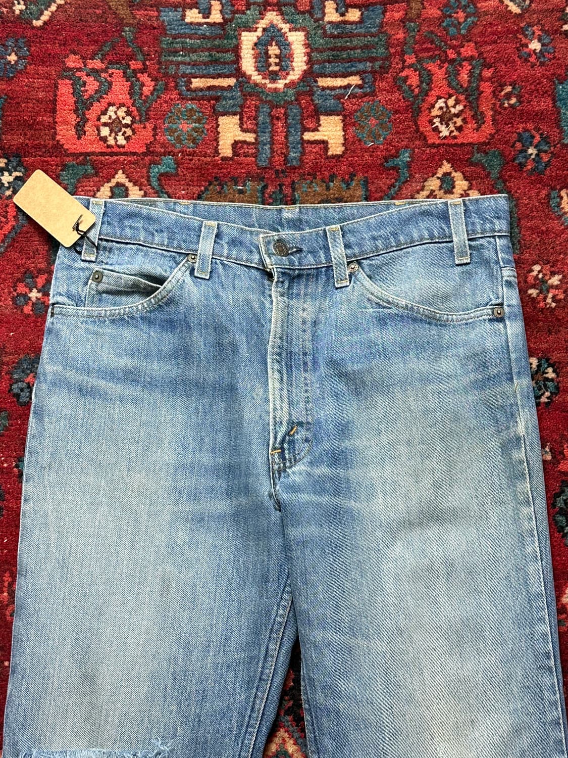 80’s USA Made 리바이스 517 오렌지탭 부츠컷 플레어진 상품이미지5