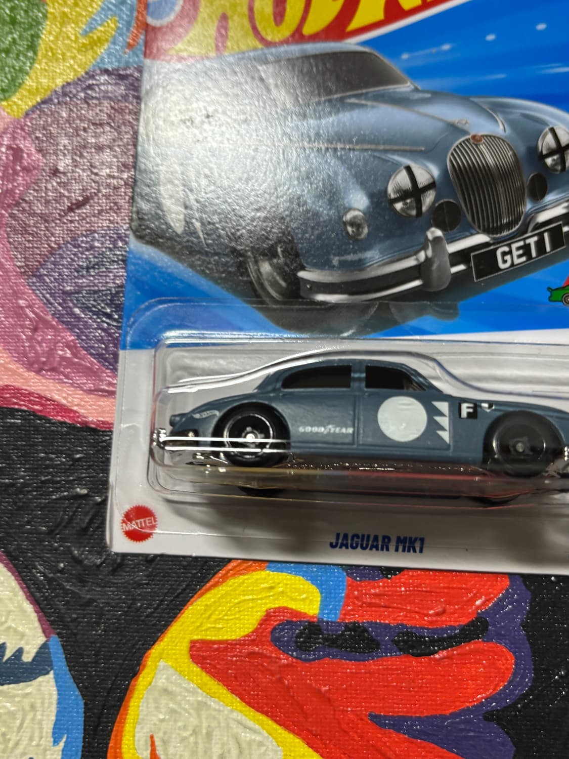 미개봉) 재규어 mk1 다이캐스트 핫휠 인테리어 소품 상품이미지4