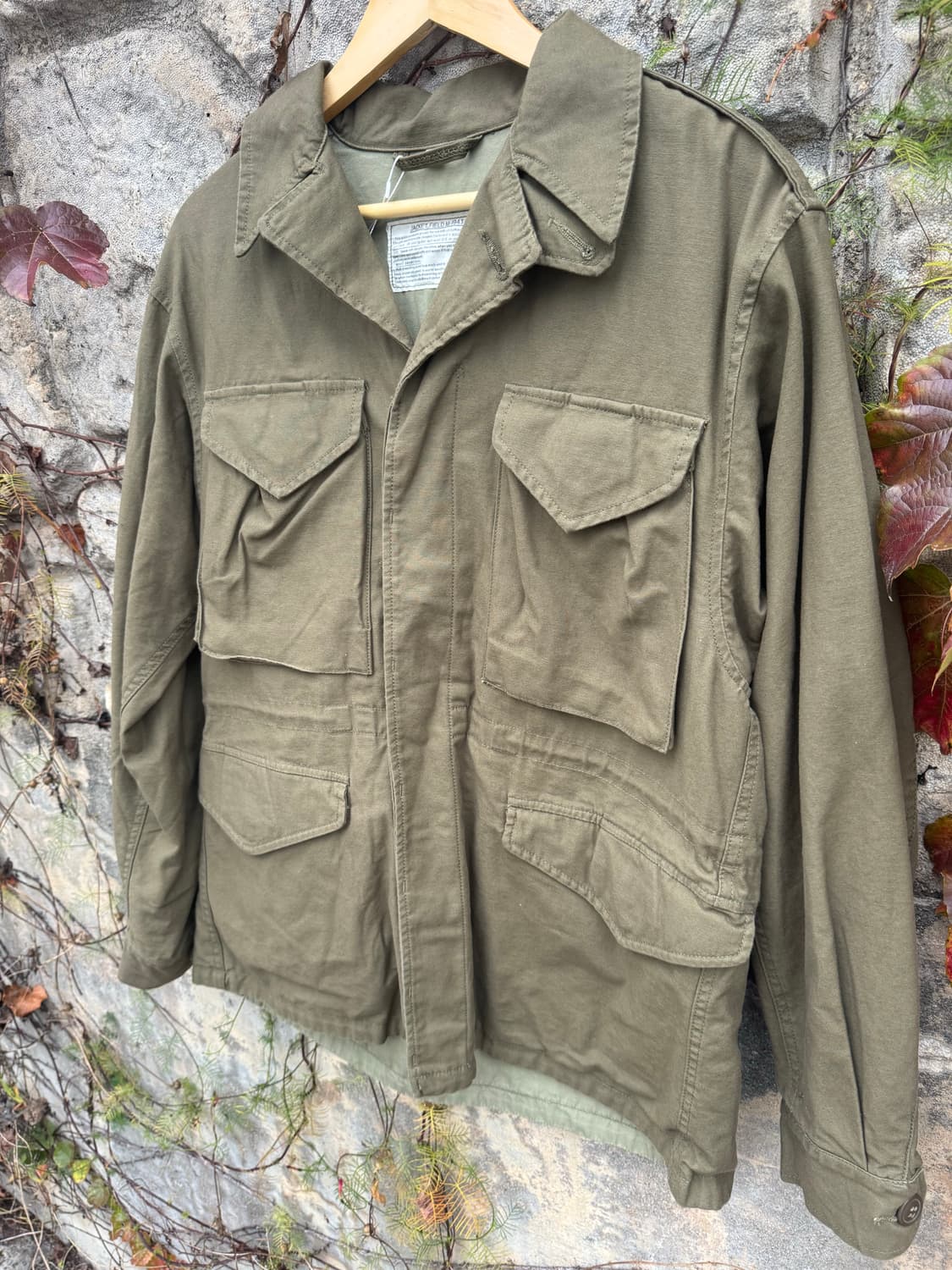 리얼멕코이 m-1943 m43 필드 자켓 미군 상품이미지3