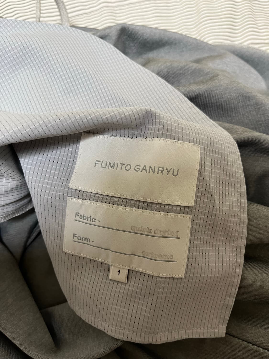 후미토 간류 익스트림 러쉬 팬츠 그레이 상품이미지3