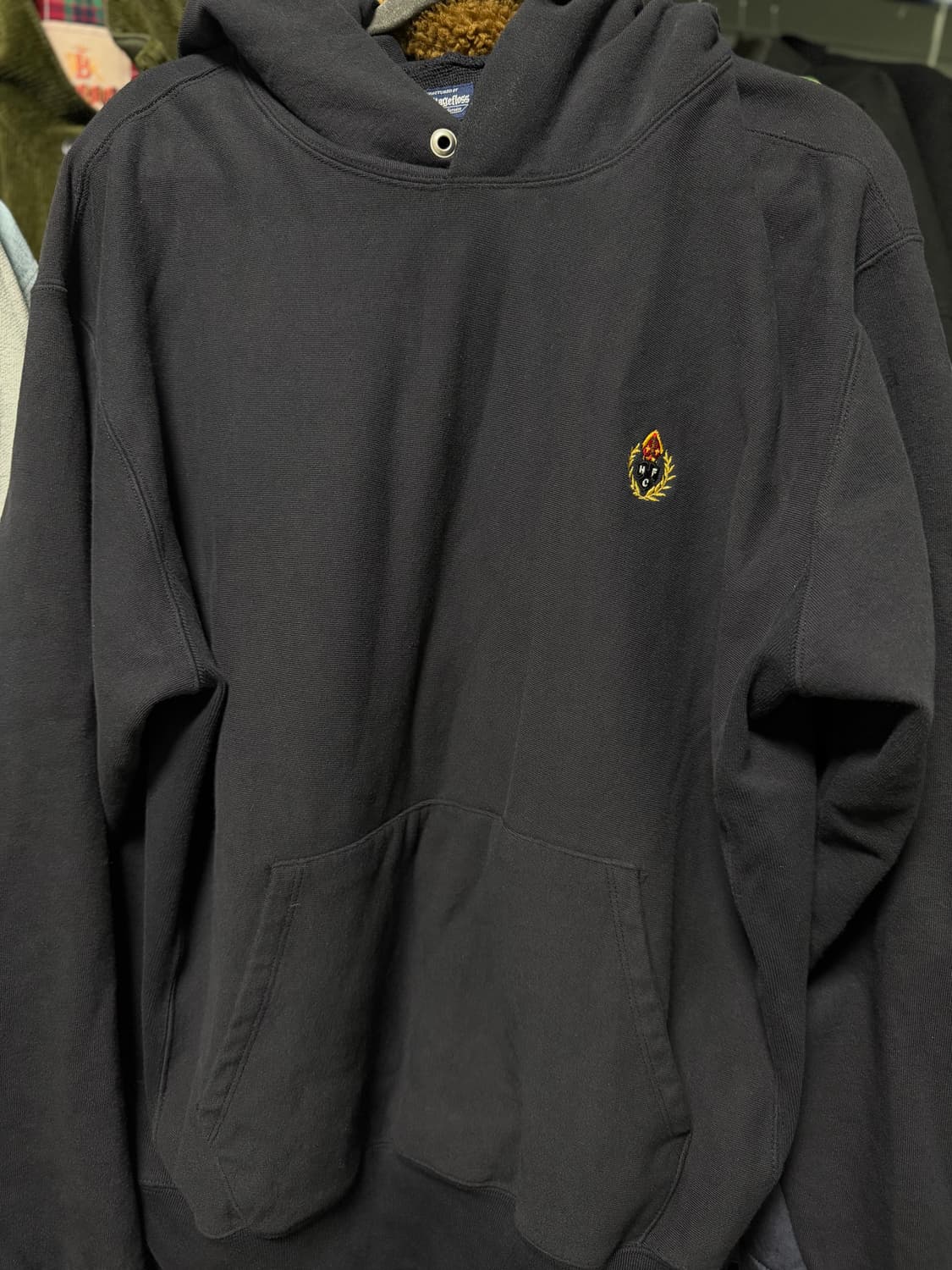 헤리티지플로스 후드 네이비 L 상품이미지1