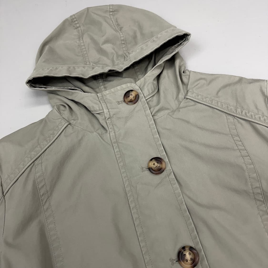 엘엘빈 후드 롱 코트 자켓 상품이미지3