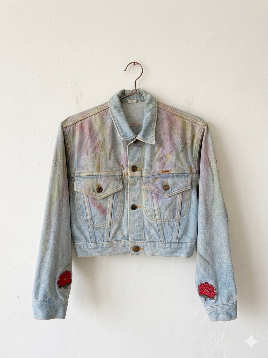 Graffiti Denim Jacket 상품이미지1