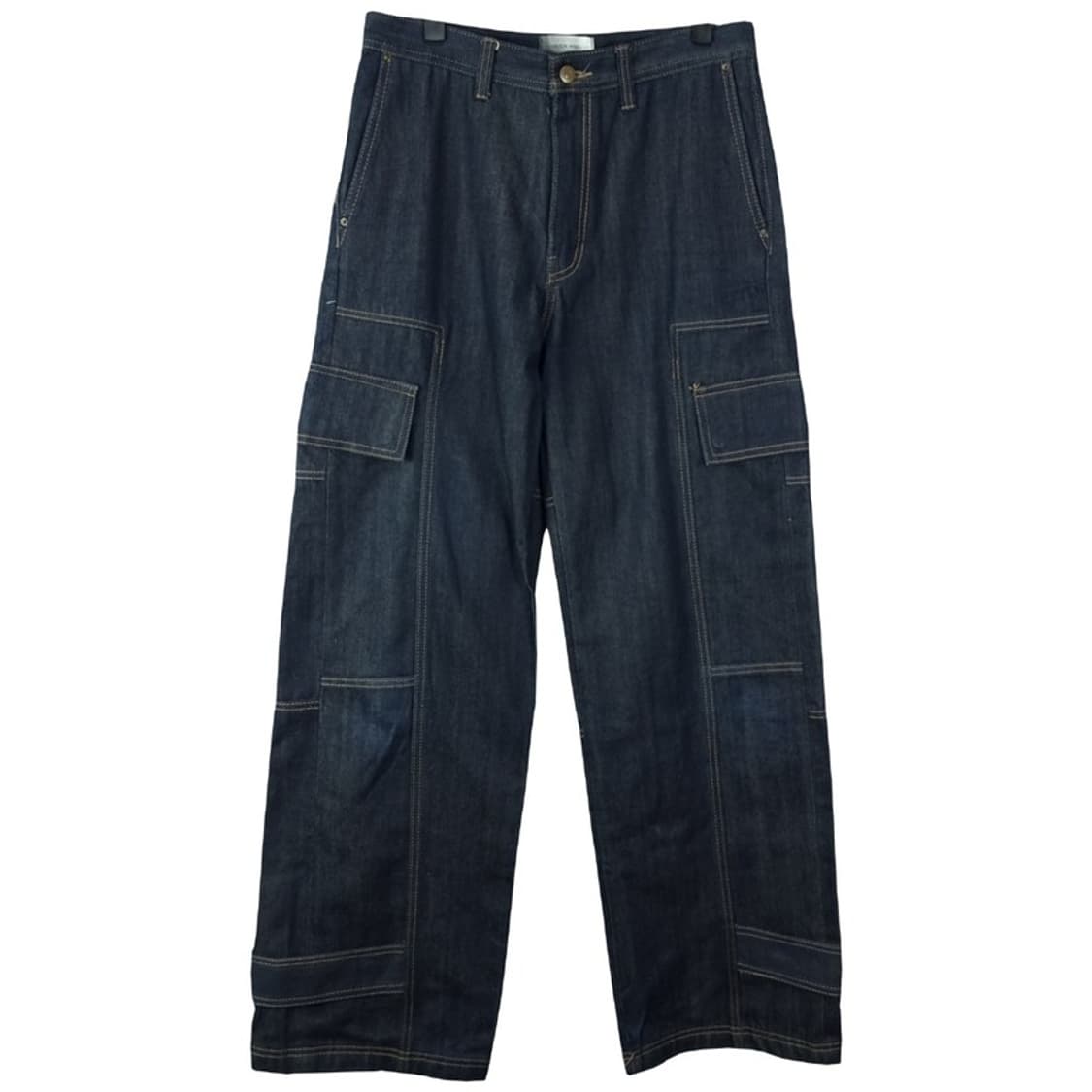 [메종미네드] 와이드 카고 인디고 데님 팬츠 바지 M18257 상품이미지2