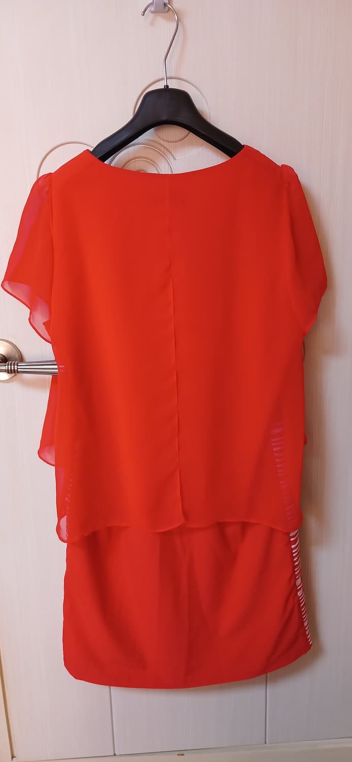 비버리힐즈 폴로클럽 레드 컬러 원피스   상품이미지3