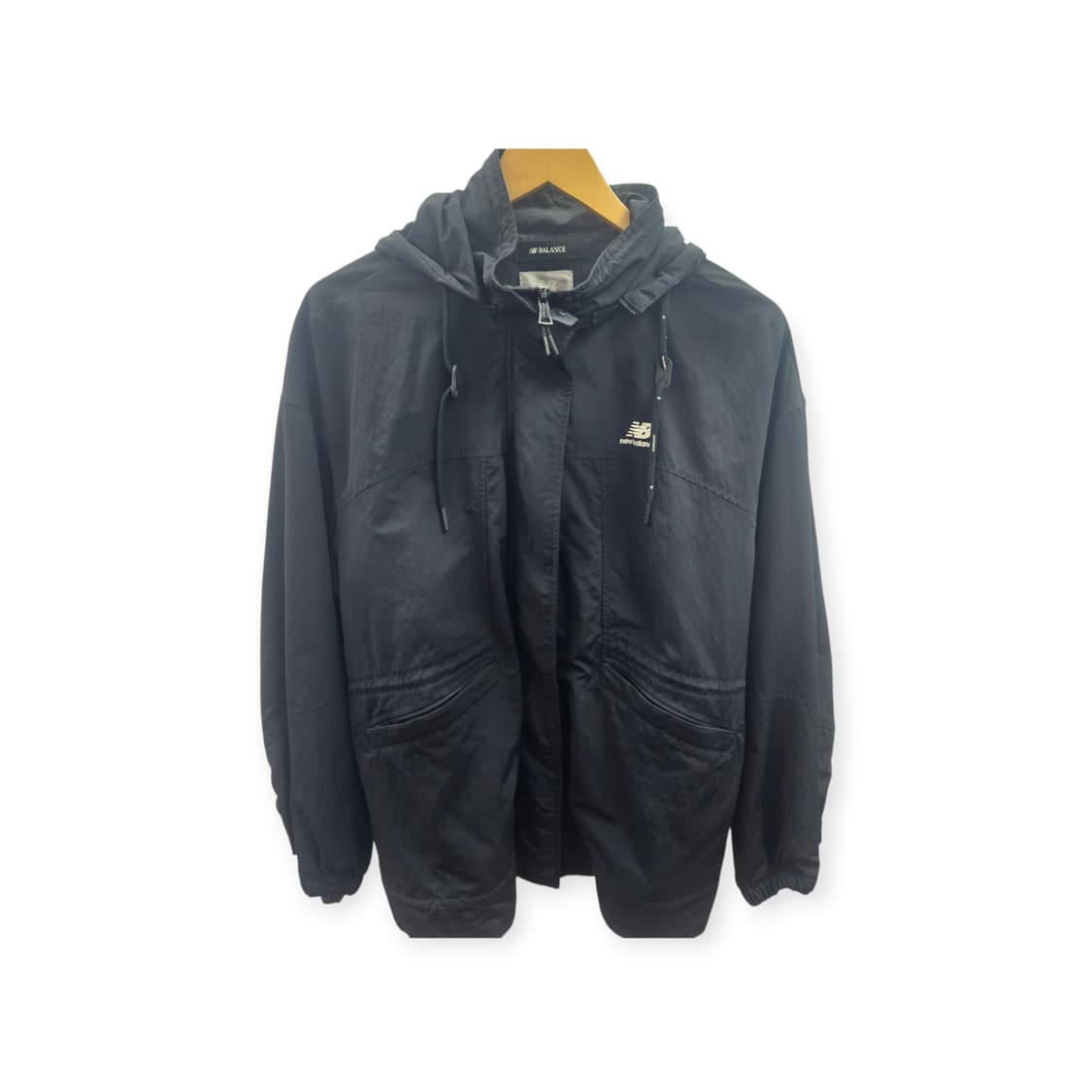 뉴발란스 후드 바람막이 자켓 블랙 90(M) 상품이미지2