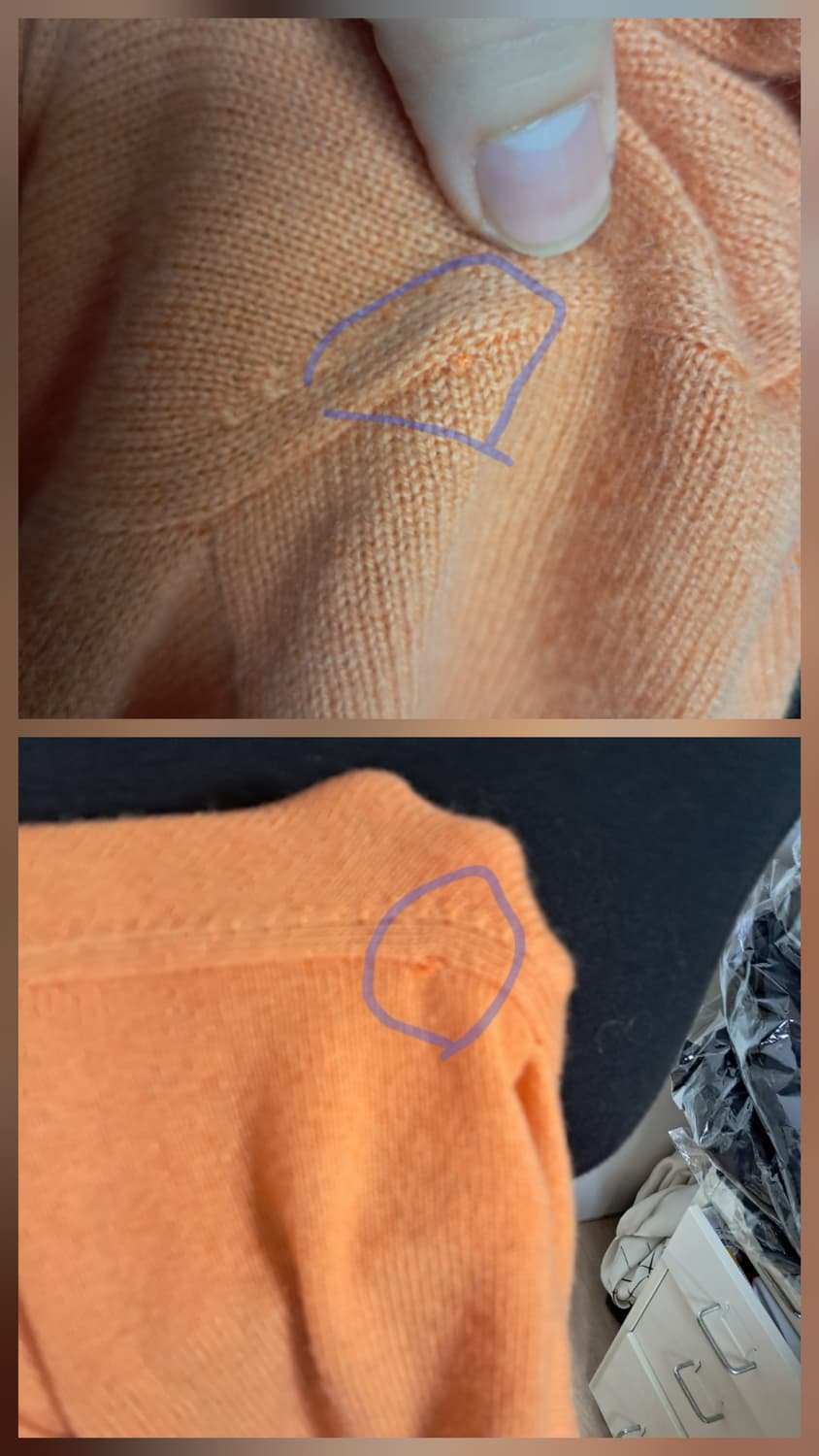 Goyo 몽골리안 최고급 100% 캐시미어 남성 니트 L 사이즈 상품이미지10